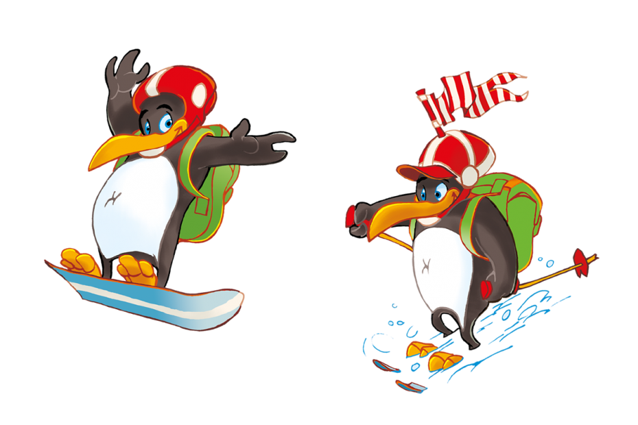 BOBO© snowboarding and skiing