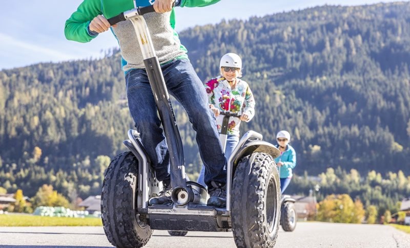 Segway fahren in Flachau bei Sport am Jet