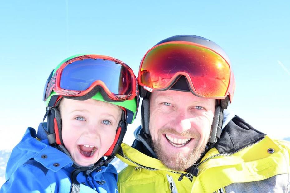 Fun in the kid’s ski course in Flachau