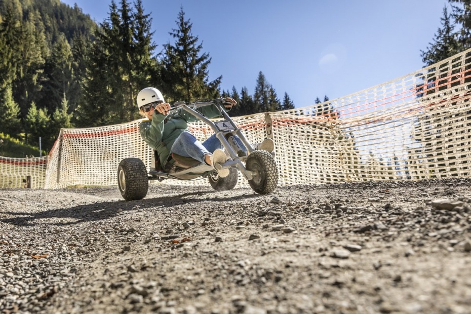 Ride a mountain cart on your summer holiday in Flachau