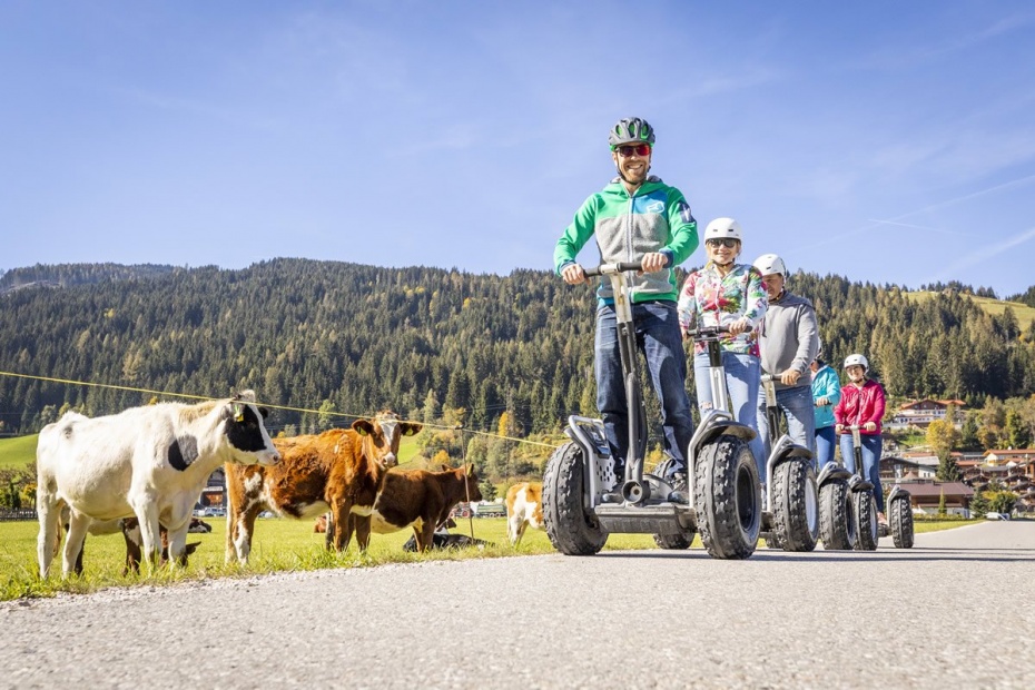 Guided Segway tours in Flachau with Sport am Jet