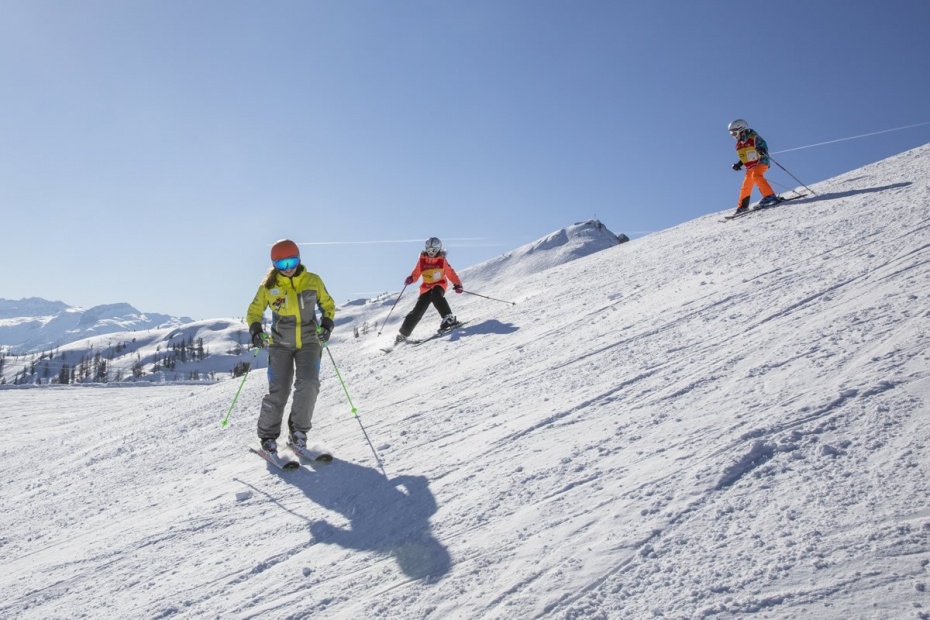 Learn to ski with the Sport am Jet ski school Flachau