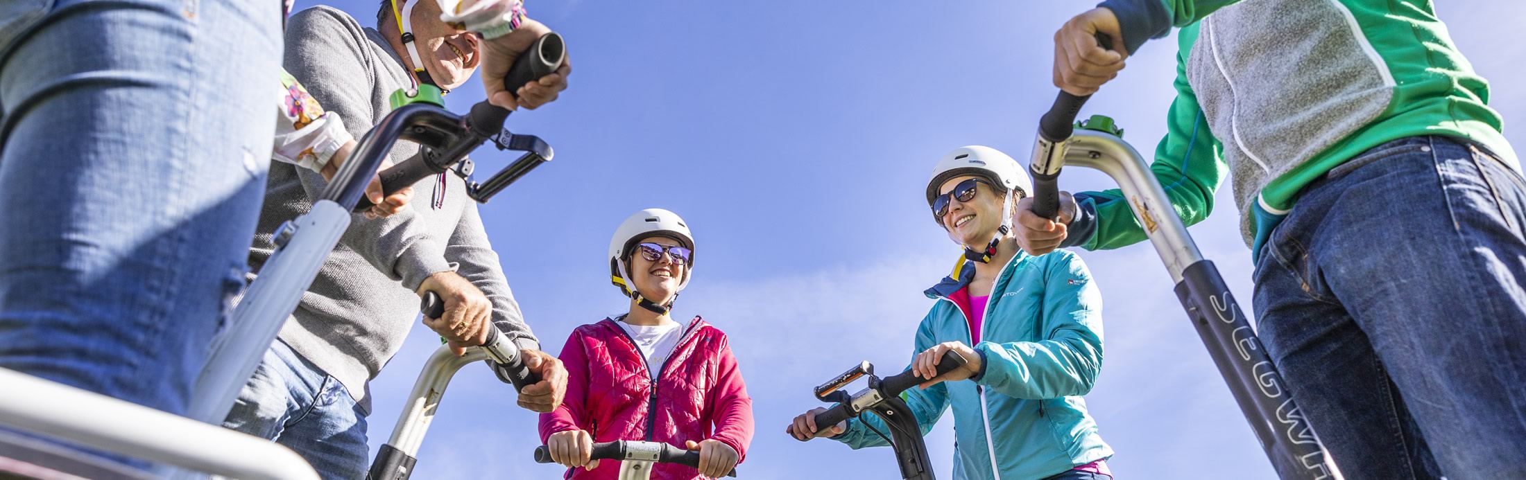 Segway fahren in Flachau bei Sport am Jet