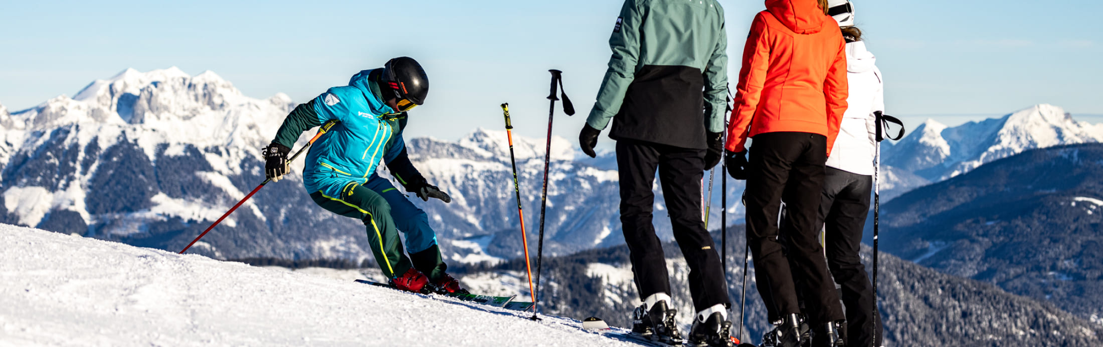 Ski course for adults in Flachau at the Sport am Jet ski school