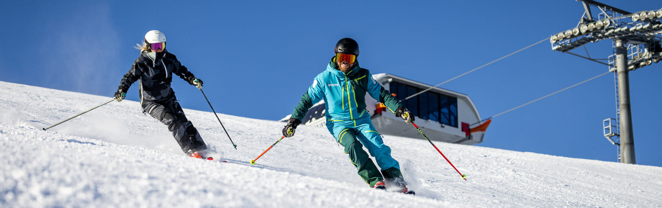 Private ski lessons at the Sport am Jet ski school