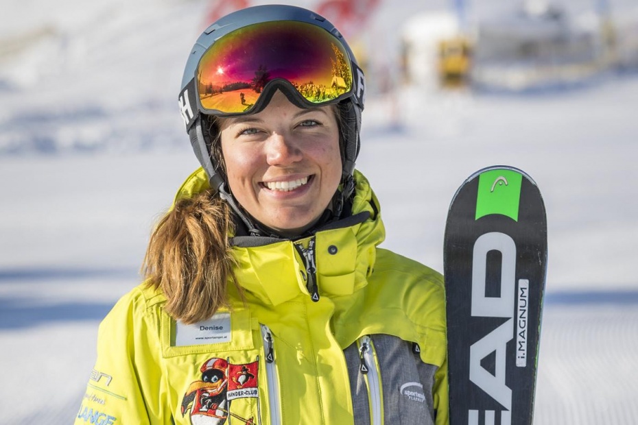 Ski instructor Denise