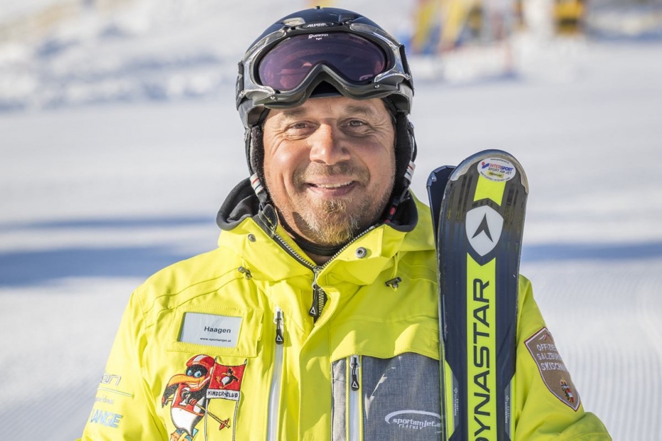 Ski instructor Haagen