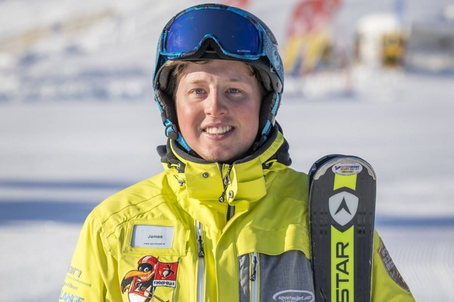 Ski instructor James
