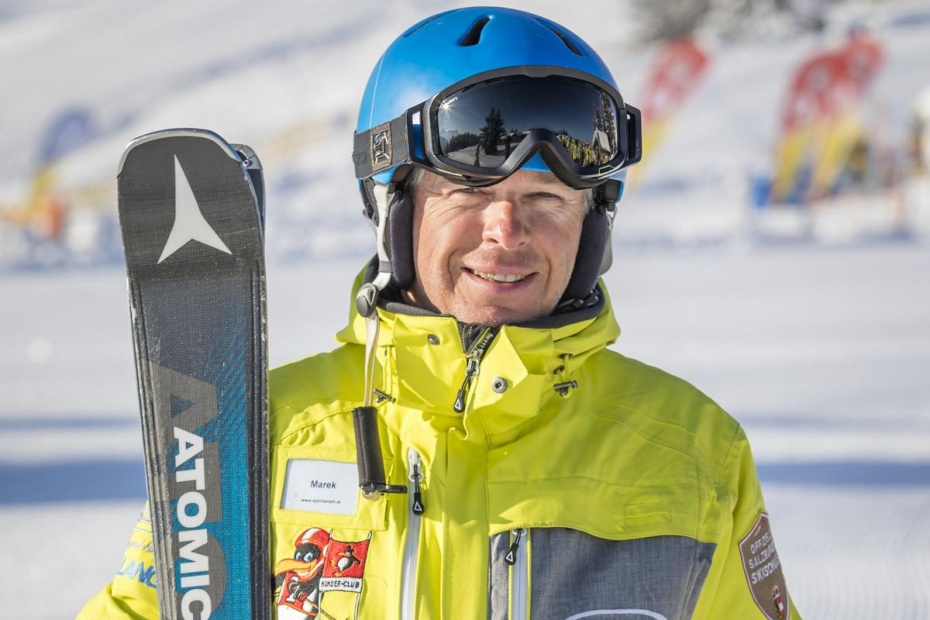 Ski instructor Marek