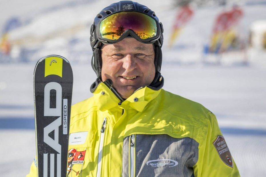 Ski instructor Martin