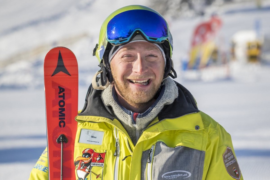 Ski instructor Max