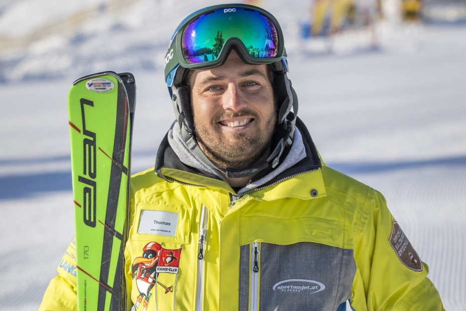 Ski instructor Thomas