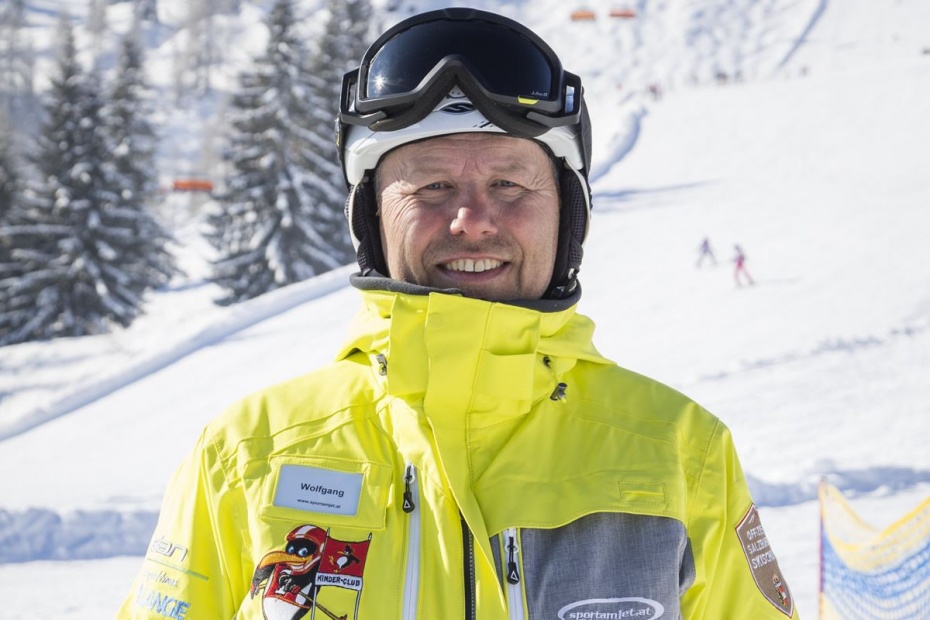 Ski instructor Wolfgang