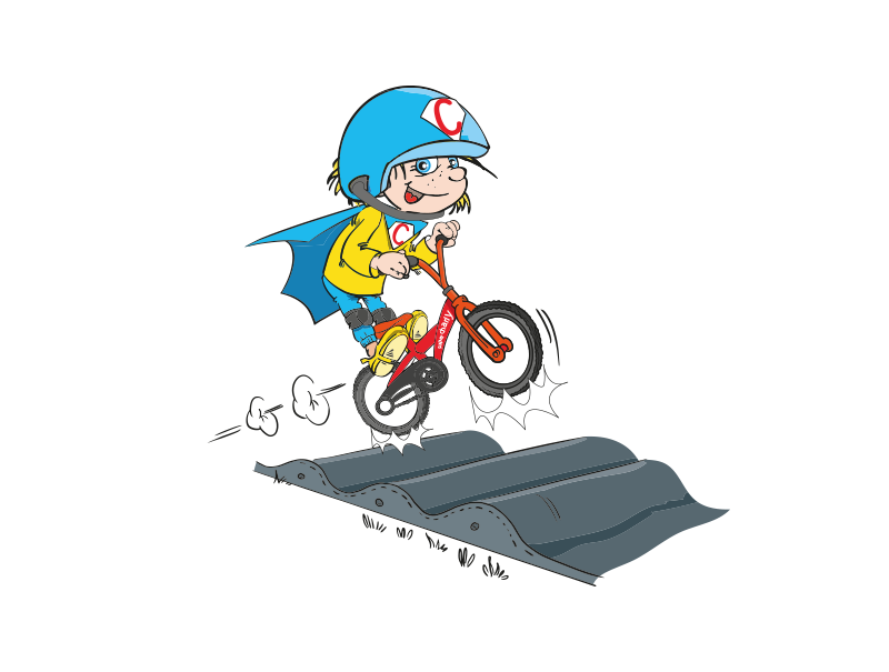 Super Charly on the pumptrack in Flachau